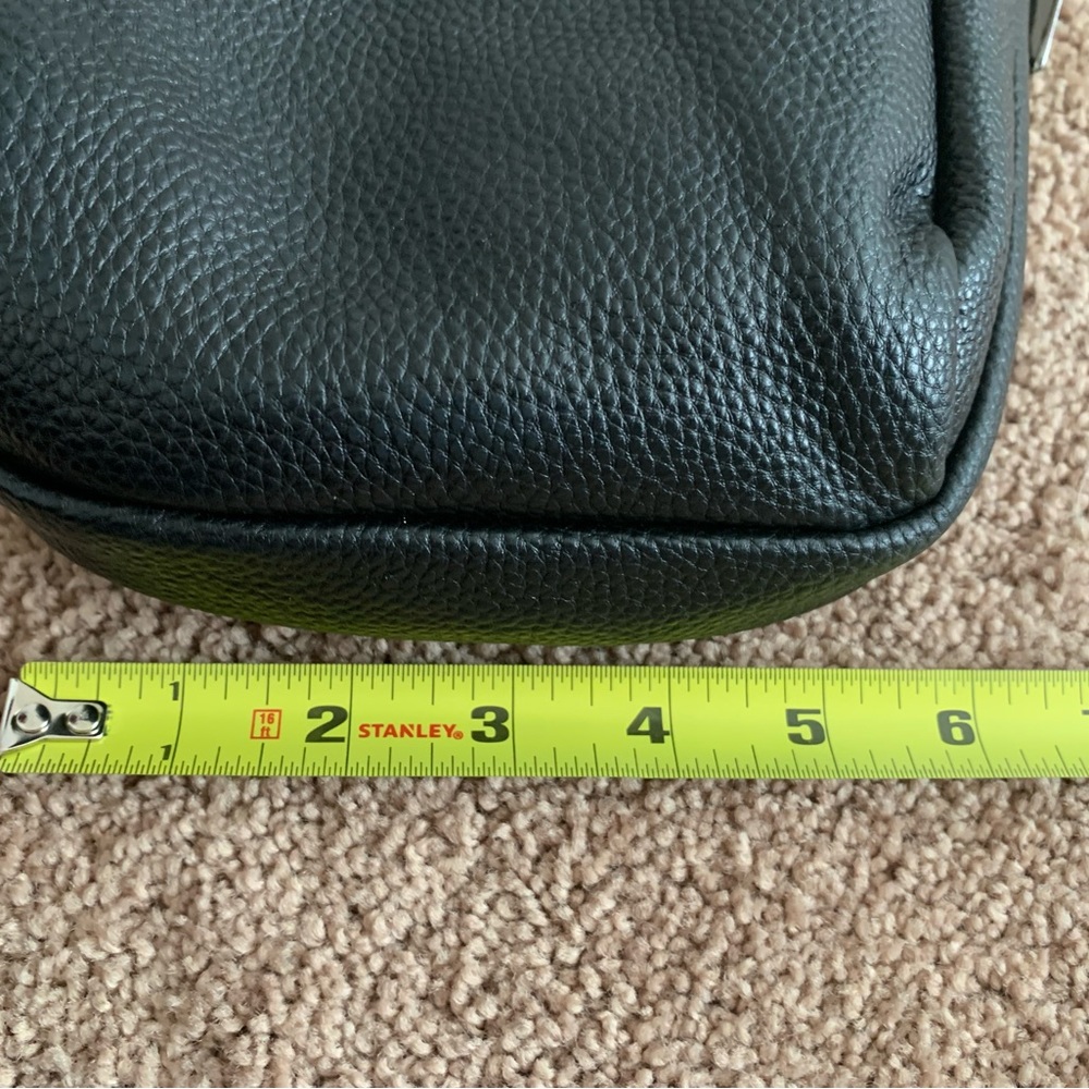 Black Over-The-Shoulder Sling Bag - Picture 7 of 8